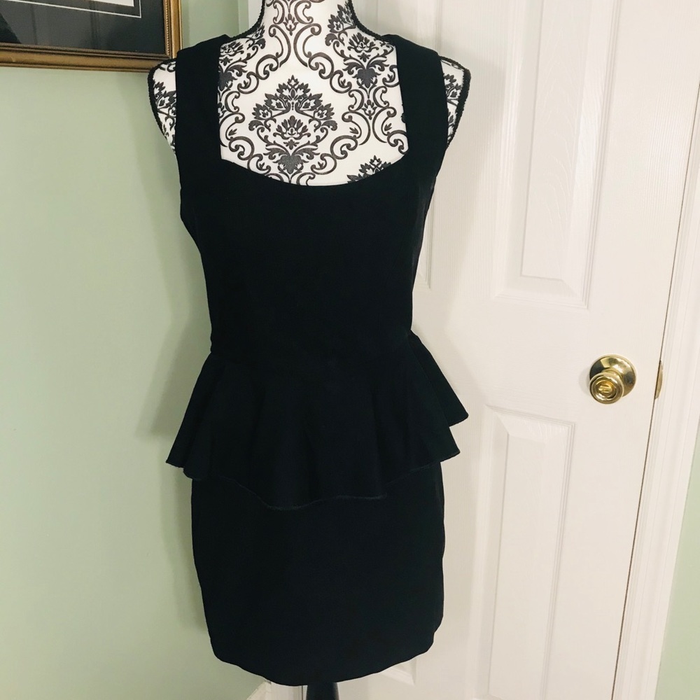 Ruby Rox Peplum Lace Dress